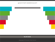 Tablet Screenshot of government-assistance.com